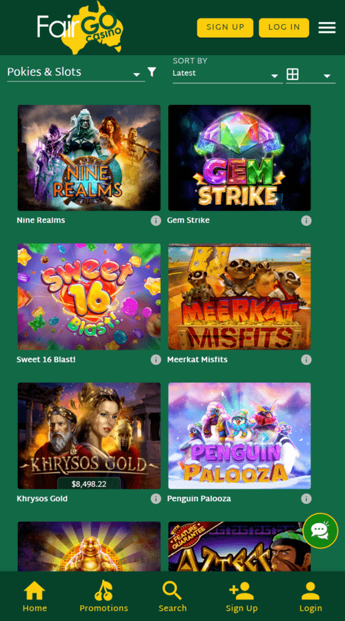 Fair Go Casino Mobile App AU how to download and install application