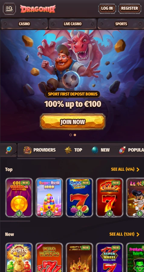 Dragonia_Online_Casino_home