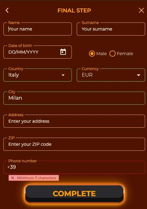 Vegazone_registration_2