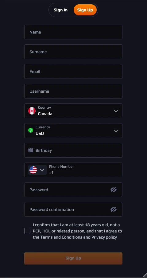 blazespins_casino_registration