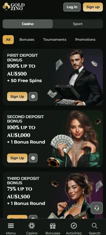Goldzino Bonuses