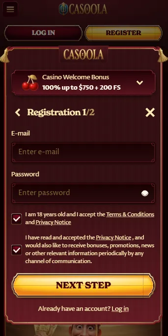 Casoola Registration