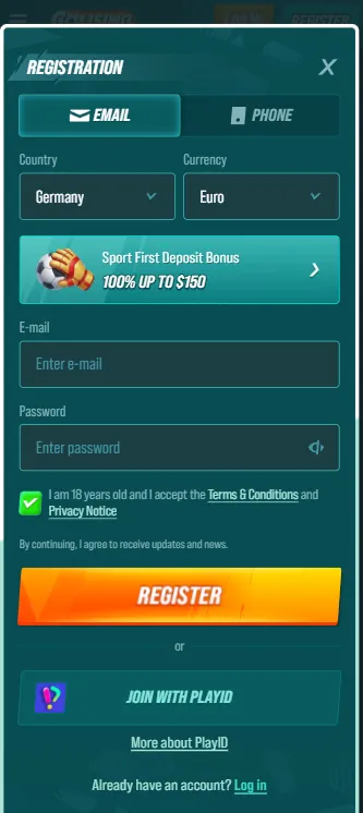 Golisimo Registration